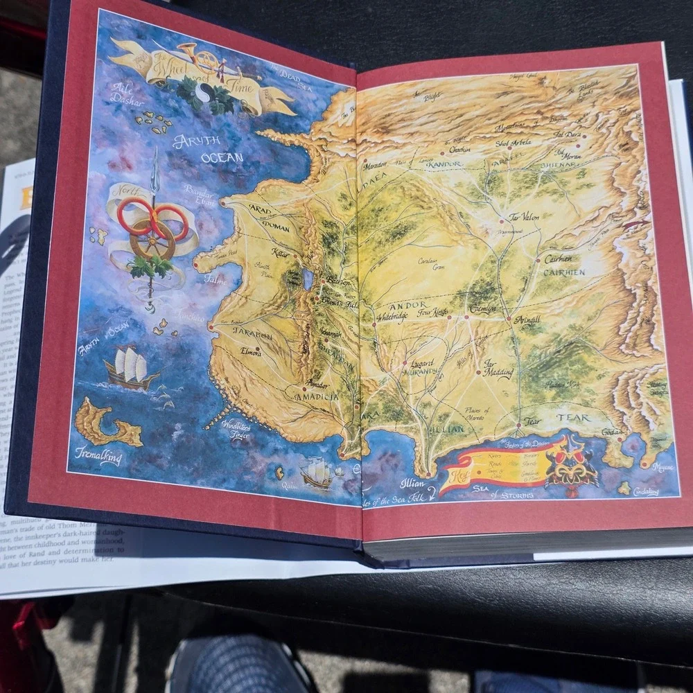 The Eye of the World Robert Jordan Wheel of Time Tor Fantasy Y2K 90's